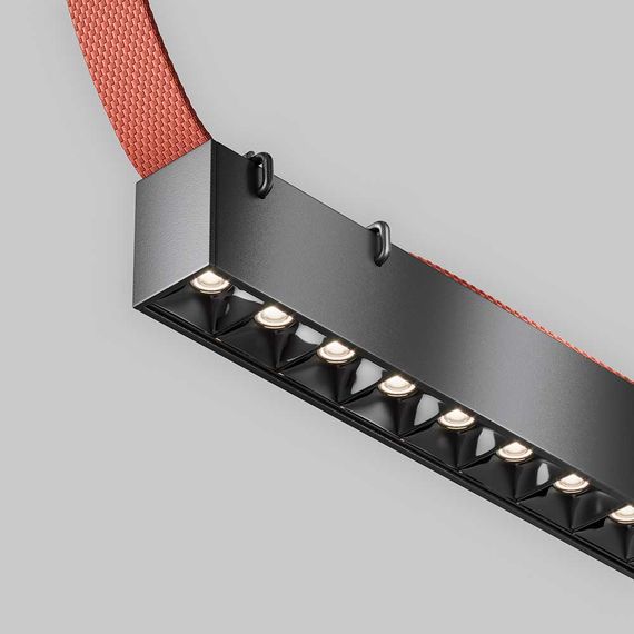 Подвесной светодиодный светильник Maytoni Technical Pendant system Parity Points TR128B-12W4K-M-B