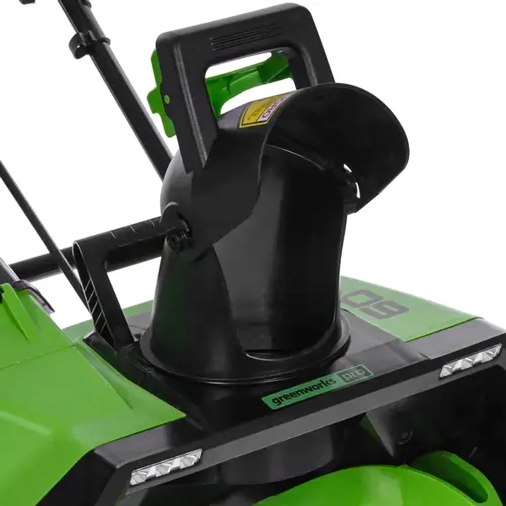 Greenworks GD60PST 60V 60В аккумуляторный снегоуборщик (без АКБ и ЗУ) ковш 51 см, выброс 6 м 2602907