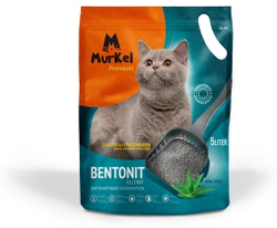 Murkel Бентонитовый наполнитель Алоэ Вера 5 л.