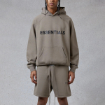 Толстовка Fear of God Essentials FW20 Hoodie Taupe, FOG-FW20-207