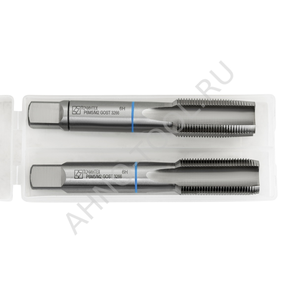 Метчик м/р М24х3,0 Р6М5(М2) ГОСТ 3266-81 к-т 2 шт. с прох. хв. ТОЧИНТЕХ