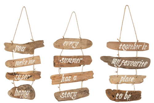 Декор подвесной "Дрифтвуд" в ассортименте 30х5х50см