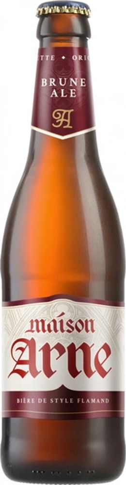 Пиво Мейзон Арне Брюн Эль / Maison Arne Brune Ale 0.4 - стекло