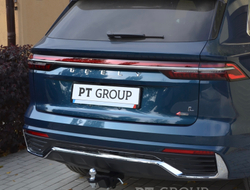 Фаркоп PT GROUP /съемный квадрат/ GEELY Monjaro 2021- (паспорт и сертификат в комплекте)(без электрики) арт.GMN-21-991122.00