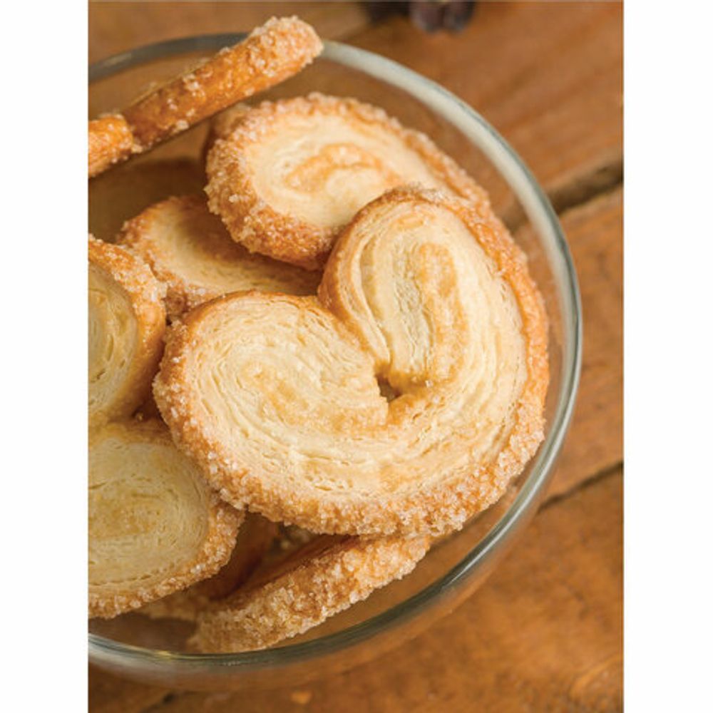 Печенье слоеное СЕВЕРНАЯ СТОЛИЦА "Валентинки" 2,5 кг, картонная коробка