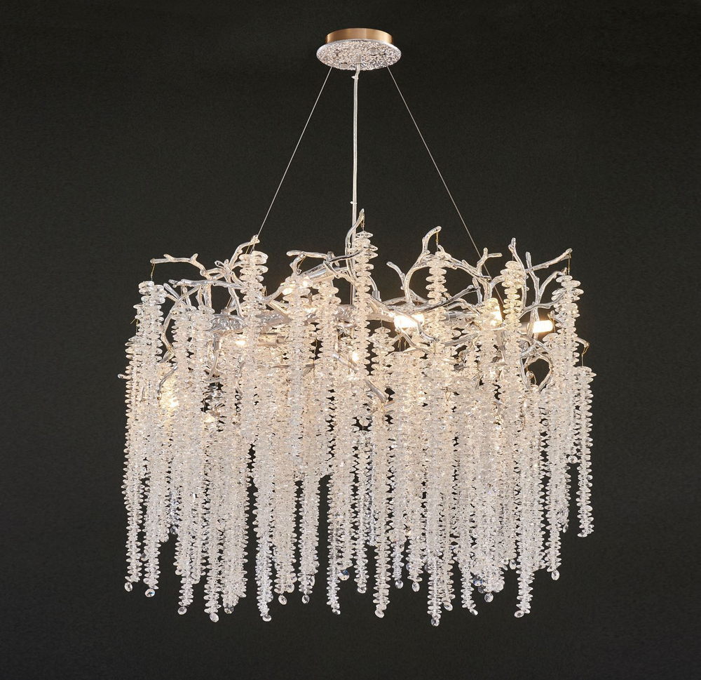 люстра Coral Crystals Ring Copper II