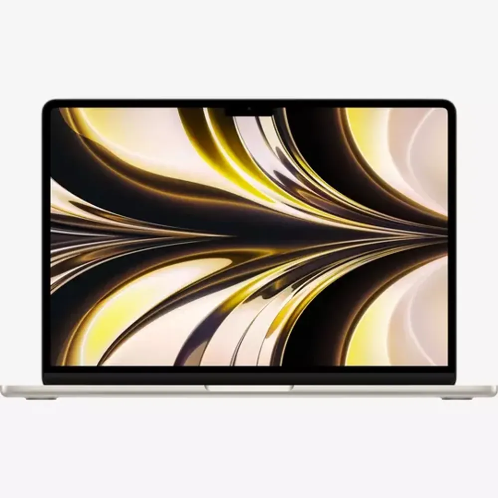 MacBook Air 13.6&quot; Apple M2 (8C CPU/10C GPU), 8 ГБ, 512 ГБ, Сияющая звезда, 2022 (MLY23)