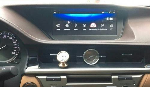 Магнитола для Lexus ES200, ES250, ES350 2015-2018 (джойстик - шайба) - Kuberg BNR-16ESQ монитор 10.25", Android 10, Быстрая, CarPlay, 4G SIM-слот
