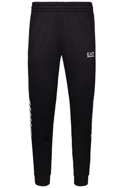 Мужские теннисные штаны EA7 Man Jersey Trouser - черный