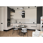 Стол обеденный Bergenson Bjorn Tyra, 110 см, черный