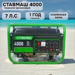 Генератор бензиновый Ставмаш 4000