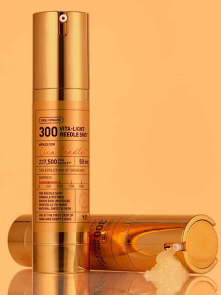 VT Cosmetics Бустер-сыворотка для лица с микроиглами и витамином C / Vita-Light Reedle Shot 300, 50 мл