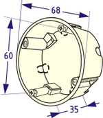 KSC 11-102 Коробка для г/к 68*35