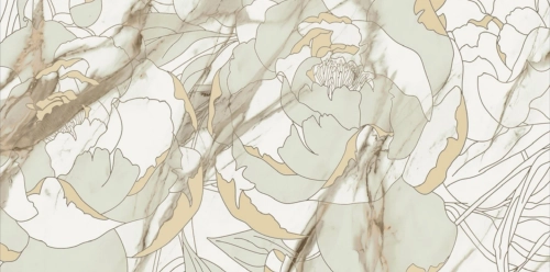 Керамическая Плитка Декор PRIMAVERA/ТШ Тривия бежевый 2 (ТР3668Н2) (10шт) 300х600х8,5 1,8/86,4