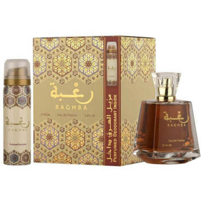 Raghba Gift set EDP 100 ml and deospray 50 ml