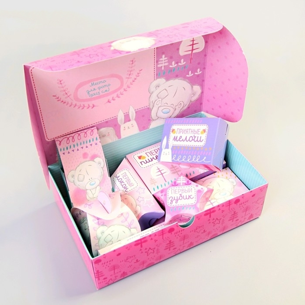 3222362 Набор складных памятных коробочек Me To You "Наша малышка"