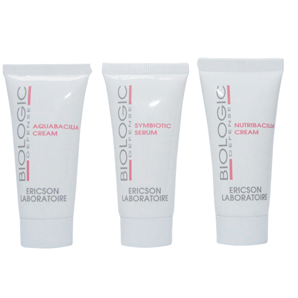 Ericson Laboratoire Мини-набор для здоровья кожи с пре-и постбиотикам Mini-Kit Biologic Defense 10+10+5 мл