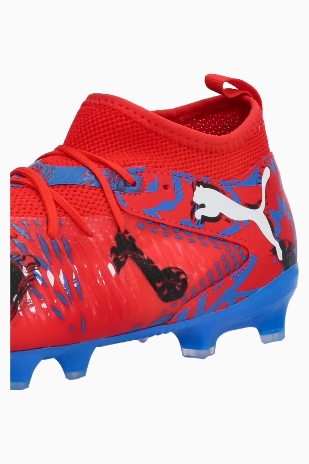 Бутсы Puma Future 8 Match Playmakers FG/AG Junior - красный