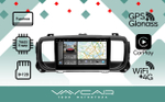 Магнитола для Peugeot Expert - Vaycar VA59-0555-2K на Android 13, 8-ядер, 2K QLED, ТОП процессор, CarPlay, 4G SIM-слот