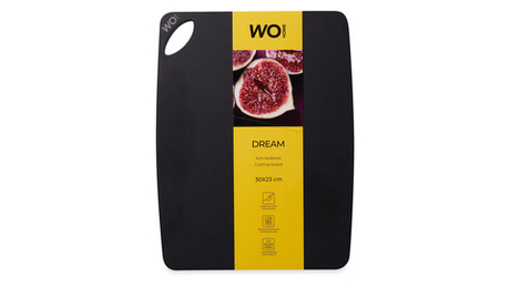 Доска разделочная 30х23см Wo Home Dream черная