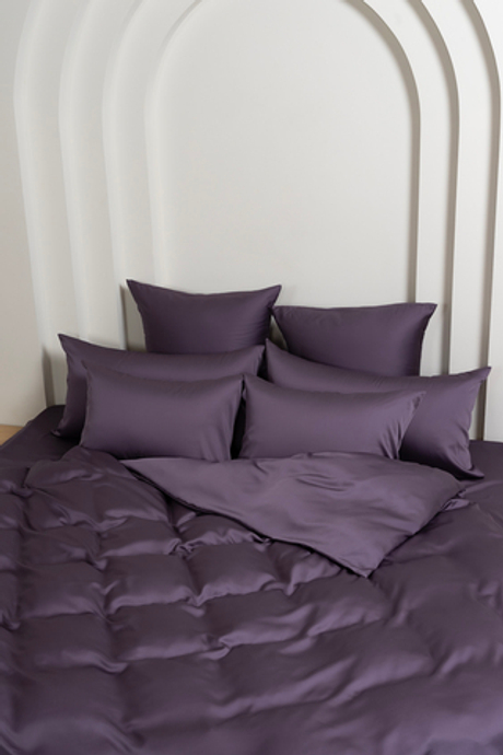 Наволочки 2шт 70x70 German Grass Violet Brilliant фиолетовые Фиолетовый