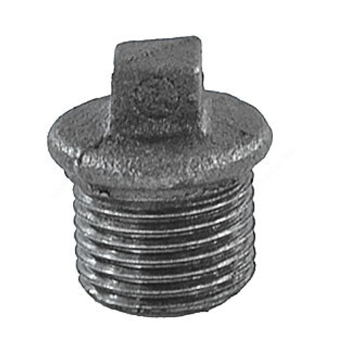 Заглушка чугун Ду 32 (1 1/4") НР Fittex PLUS