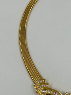 Колье с «жемчугом» и кристаллами Christian Dior