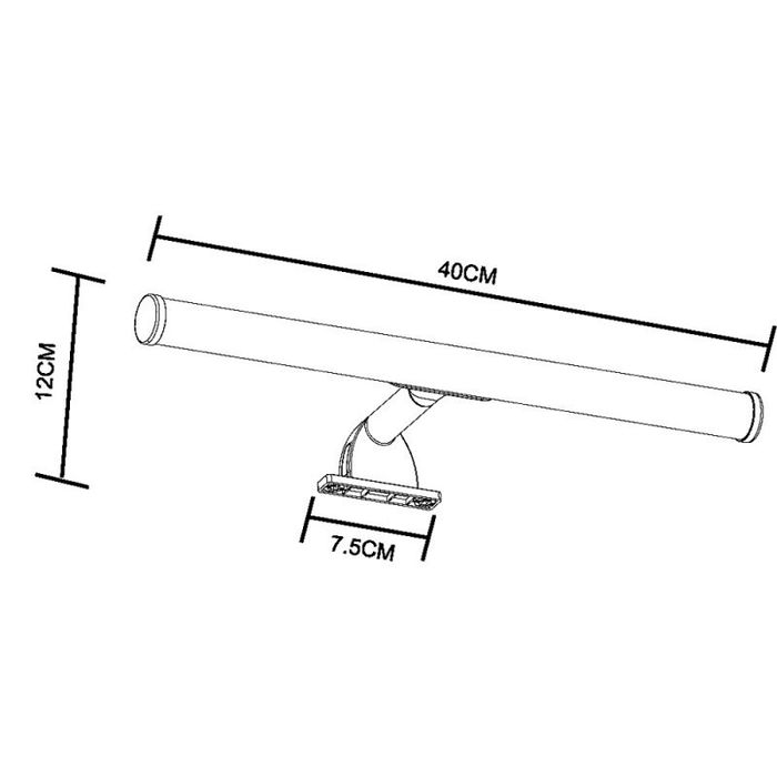 Светильник для картин Arte Lamp A2835AP-1WH