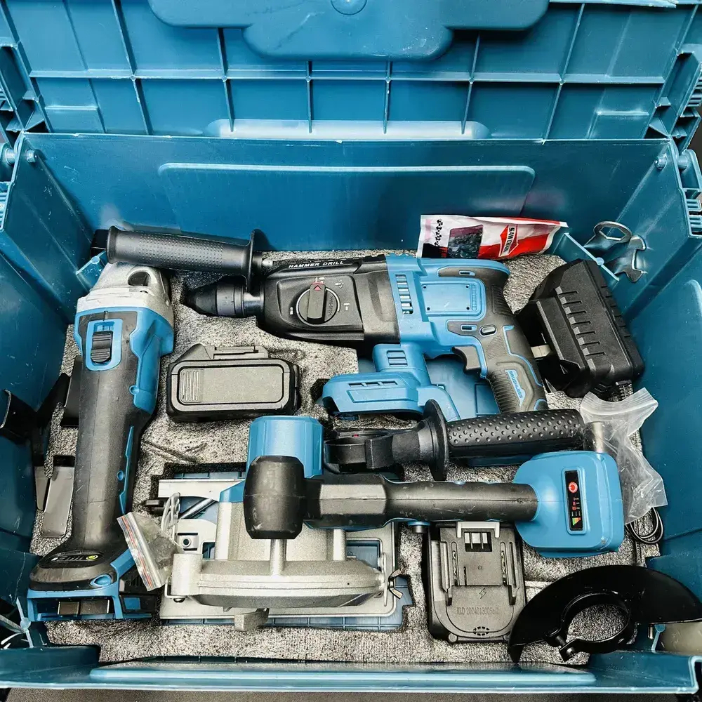 Набор аккумуляторного инструмента 11в1 4АКБ