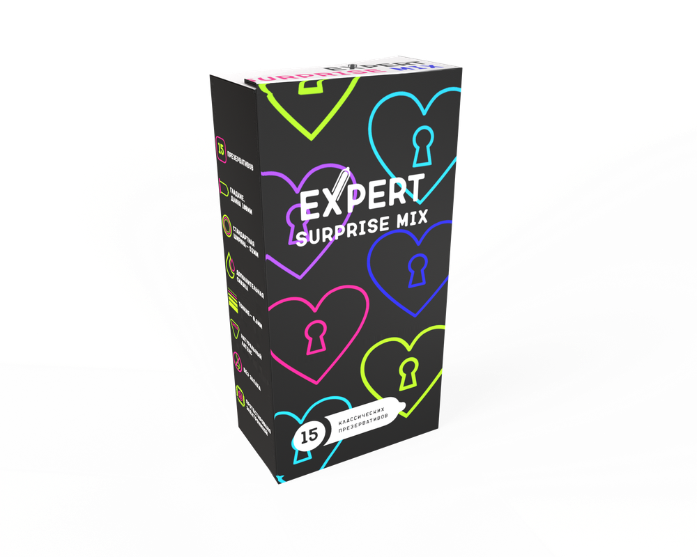 Презервативы Expert Surprise Mix 15 шт 9441ex