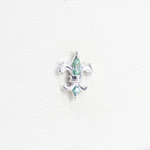 Fleur-de-Auris tops with colored gems
