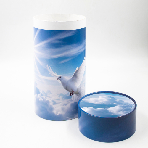 Био-урна с печатью "Голубь" (предзаказ)