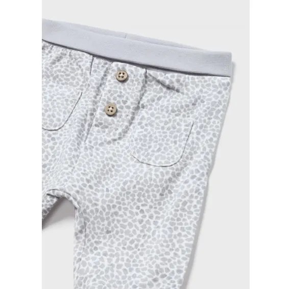 Комплект для мальчика Mayoral Newborn Жираф Светло-голубой