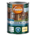 Пропитка-антисептик Pinotex Classic Plus 3 в 1 Тиковое дерево 9л
