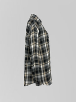 Рубашка Miss Diva 11012 в клеточку на кнопках с карманом на груди