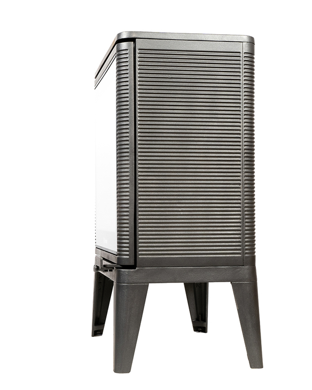 Чугунная отопительная печь Fireway SOLO II стекло шелкография