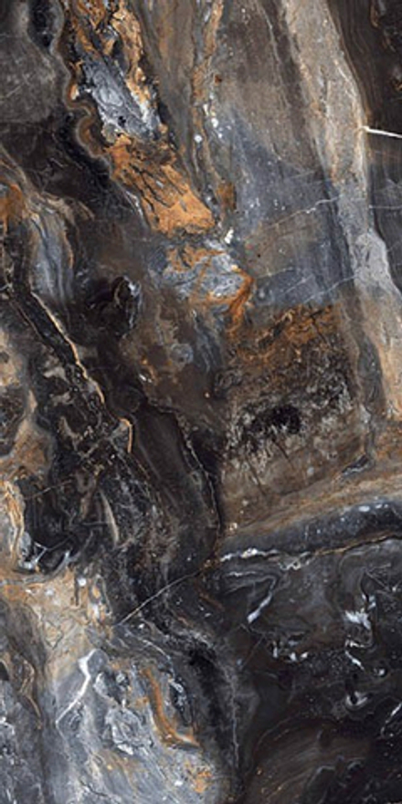 Керамогранит Massimo Lawa Nero Polished (N20421)