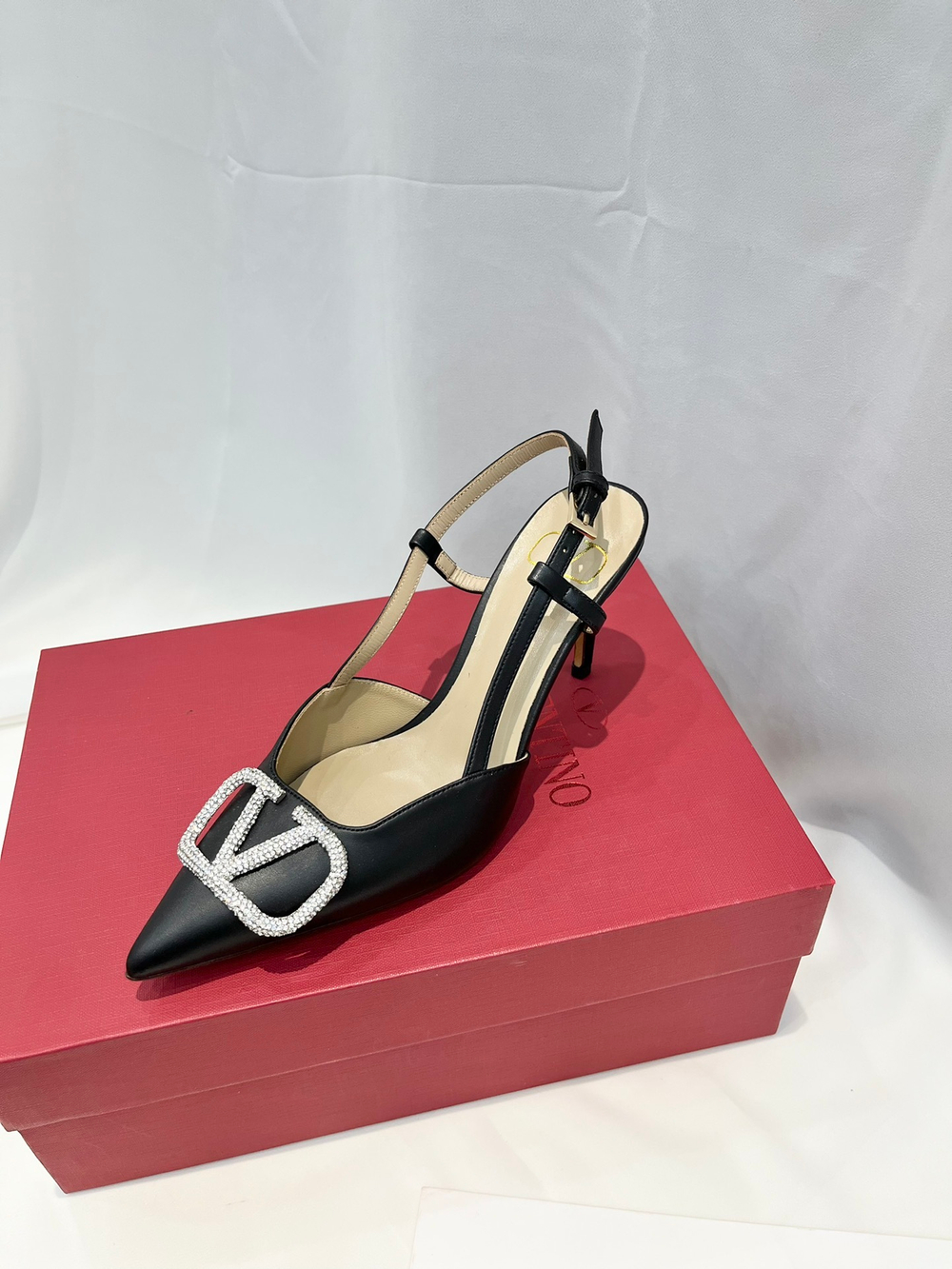 Valentino Vlogo Slingback Pump 8 cm