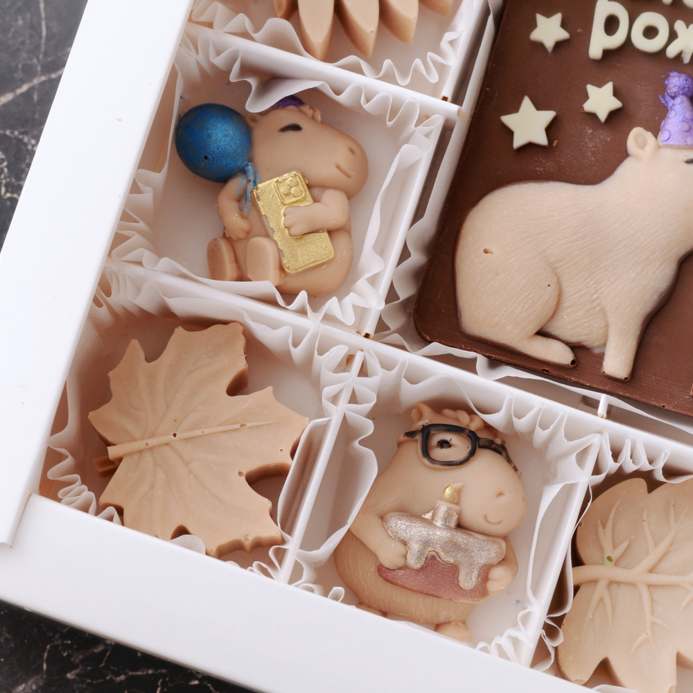 Набор "С днём рождения" с капибарами #4