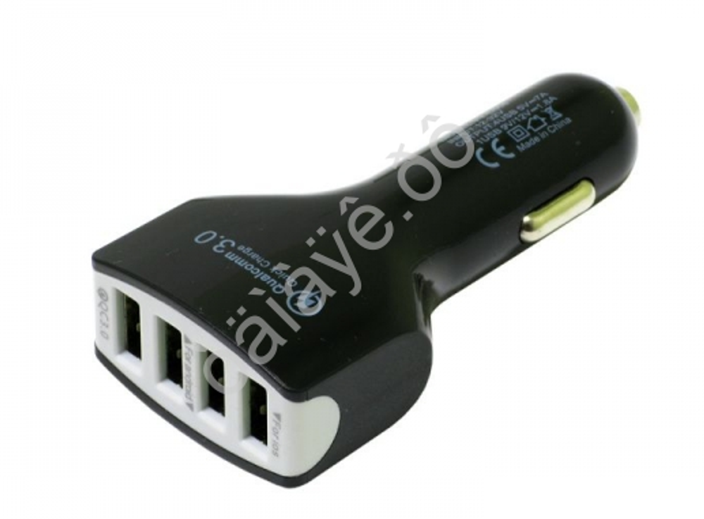 ШТЕКЕР-зарядка 4 USB  короткий 12v-24v 5v #YY-008 а008ююц