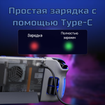 Прозрачная задняя панель PC0106C RGB для Steam Deck / OLED