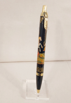 Ручка "Георгий Победоносец" с ручной росписью Палех