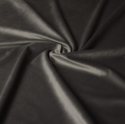 Бархатная ткань Astra/StealGrey/Испания Ш-280 см.