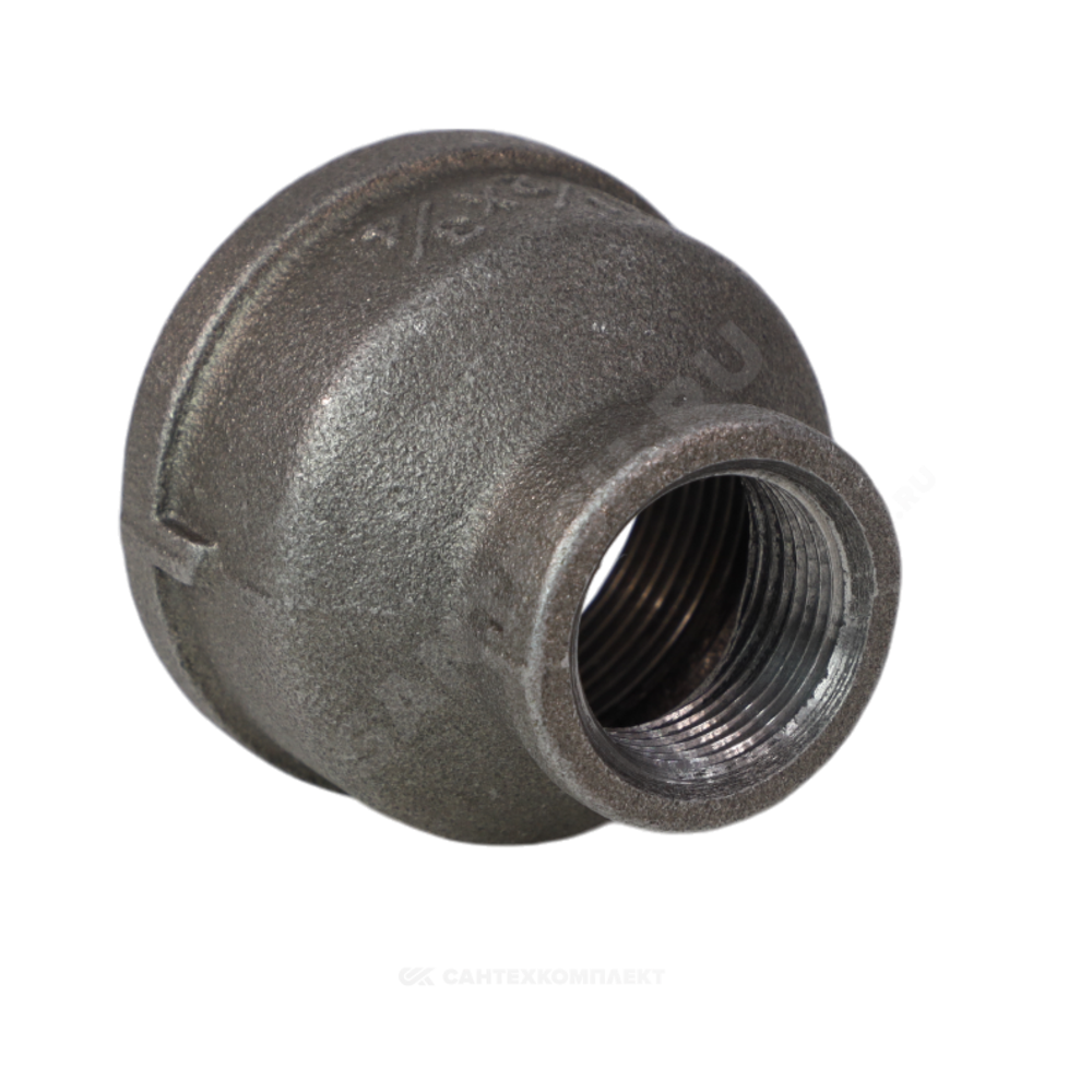 Муфта переходная чугун Ду 32х25 (1 1/4"х1") ВР Fittex PLUS