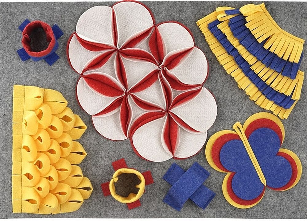 Нюхательный коврик "Цветущий сад", размер 50*70 см