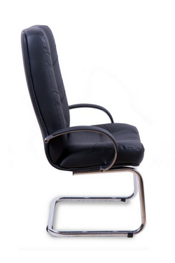 Кресло для руководителя МИНИСТР ХРОМ КОНФЕРЕНЦ