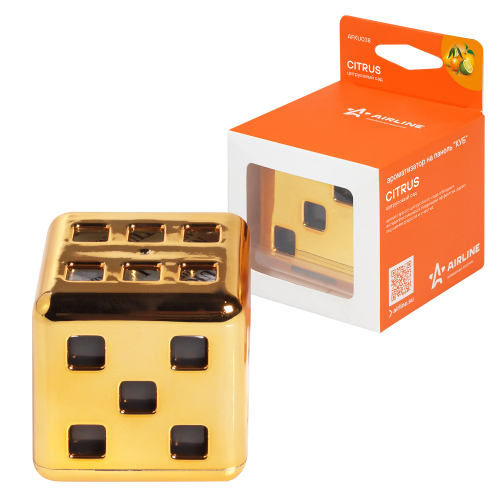 Ароматизатор на панель Airline Куб цитрусовый сад