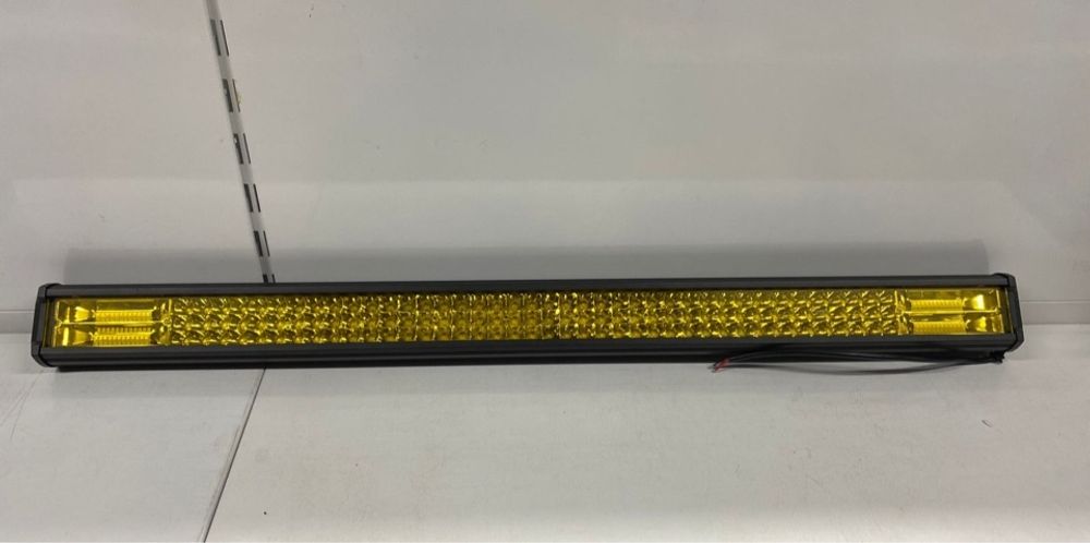 Светодиодная балка, 504W, 92 см, трехрядная, дальний свет, желтый свет