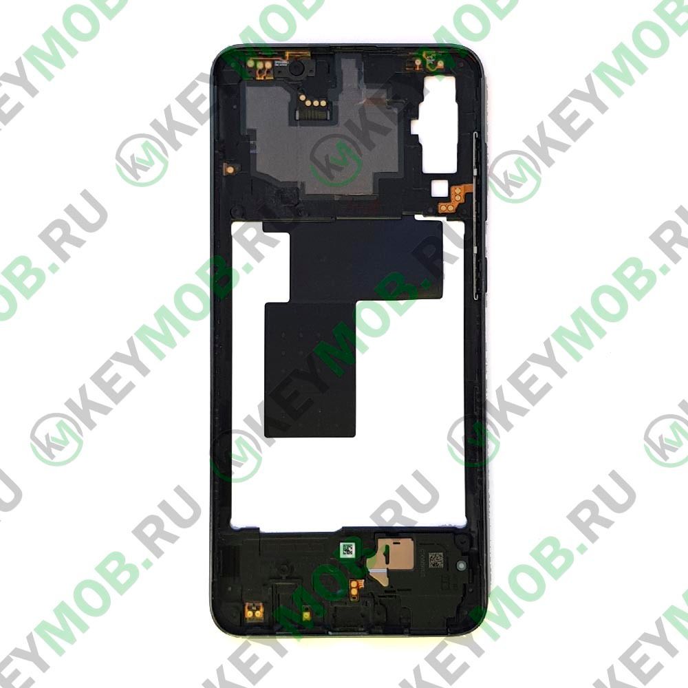 Средняя часть для телефона Samsung Galaxy A70 (SM-A705F), Черный