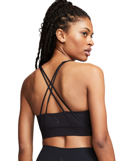 ТОП теннисный Nike Swoosh Luxe Bra W - черный